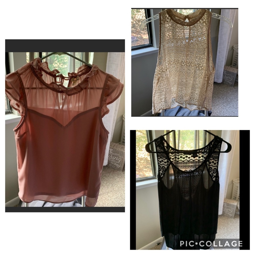 3 Dress Top Bundle Medium